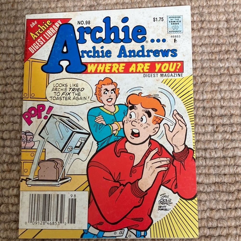 Archie...Archie Andrews Where Are You? Digest Magazine #98
